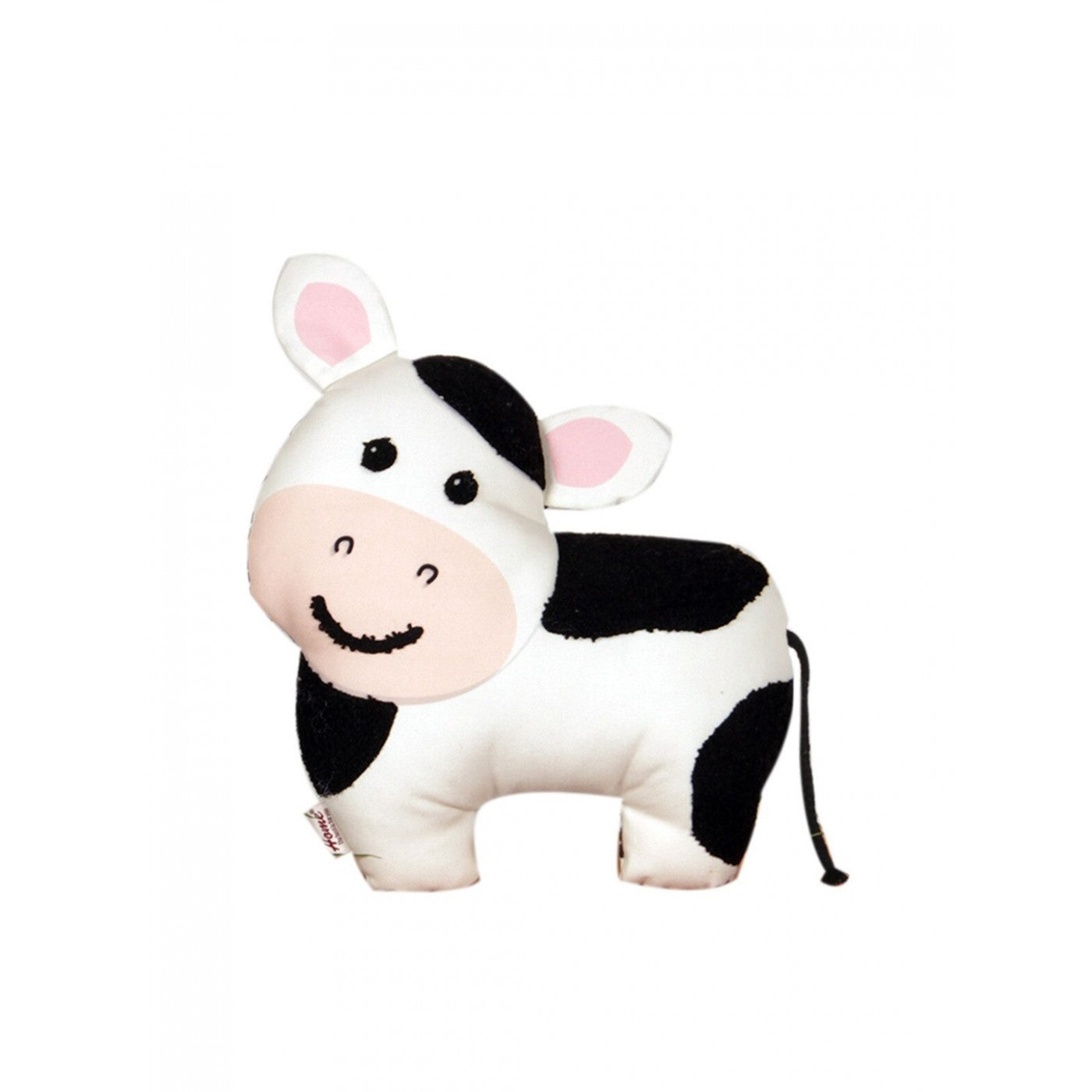 Moo-velous Comfort Cute Cow Shape Cushion with Charming Embroidery