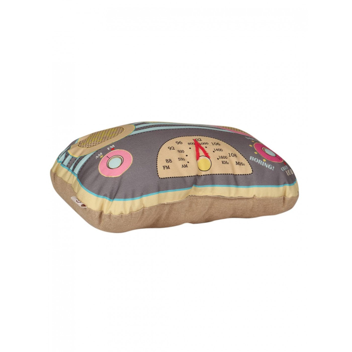 Rock & Roll Rhythms: Printed Stuffed Shape Cushion