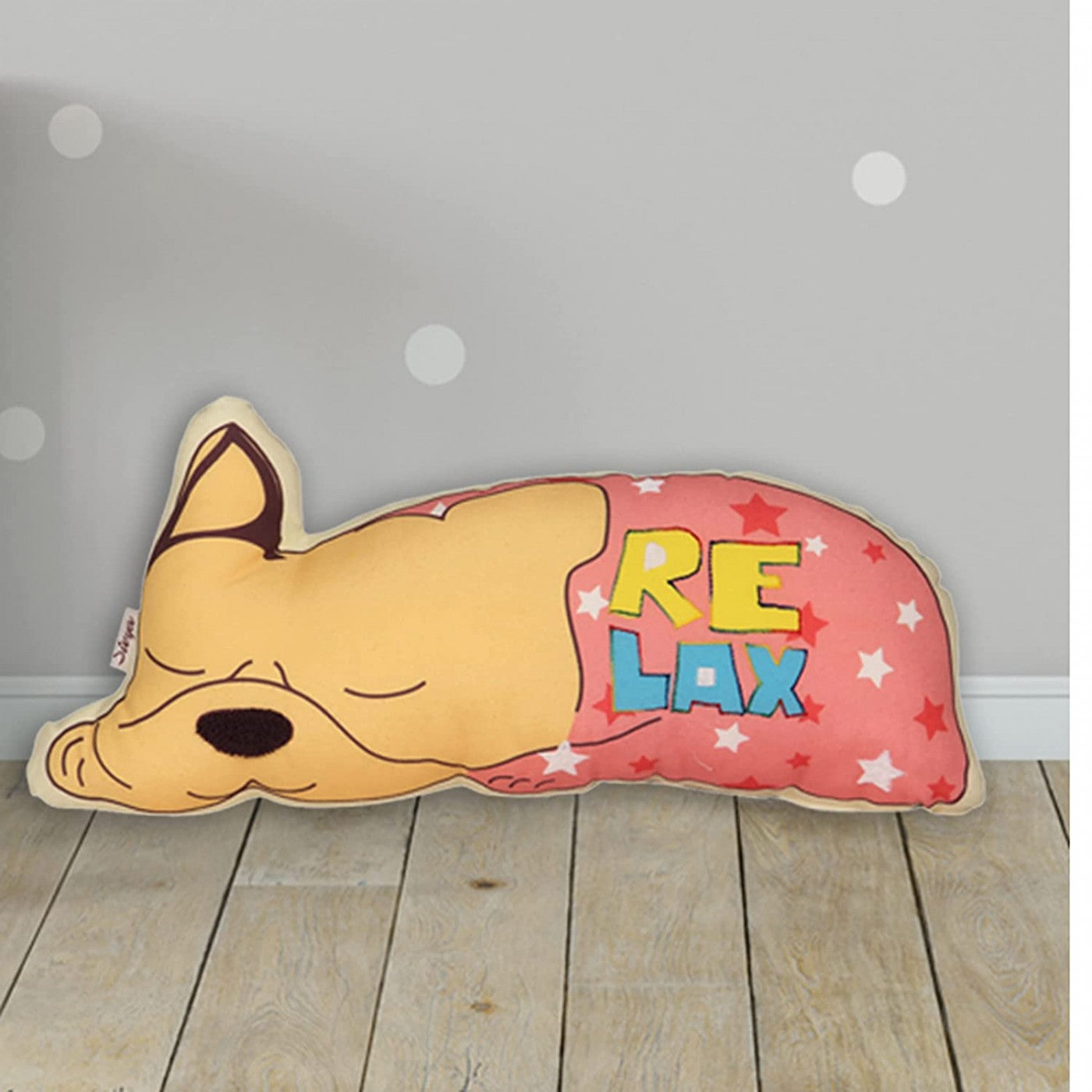 Duckling Dreams: Printed Ploy Duck Chill Dog Stuffed Cushion for Quirky Comfort