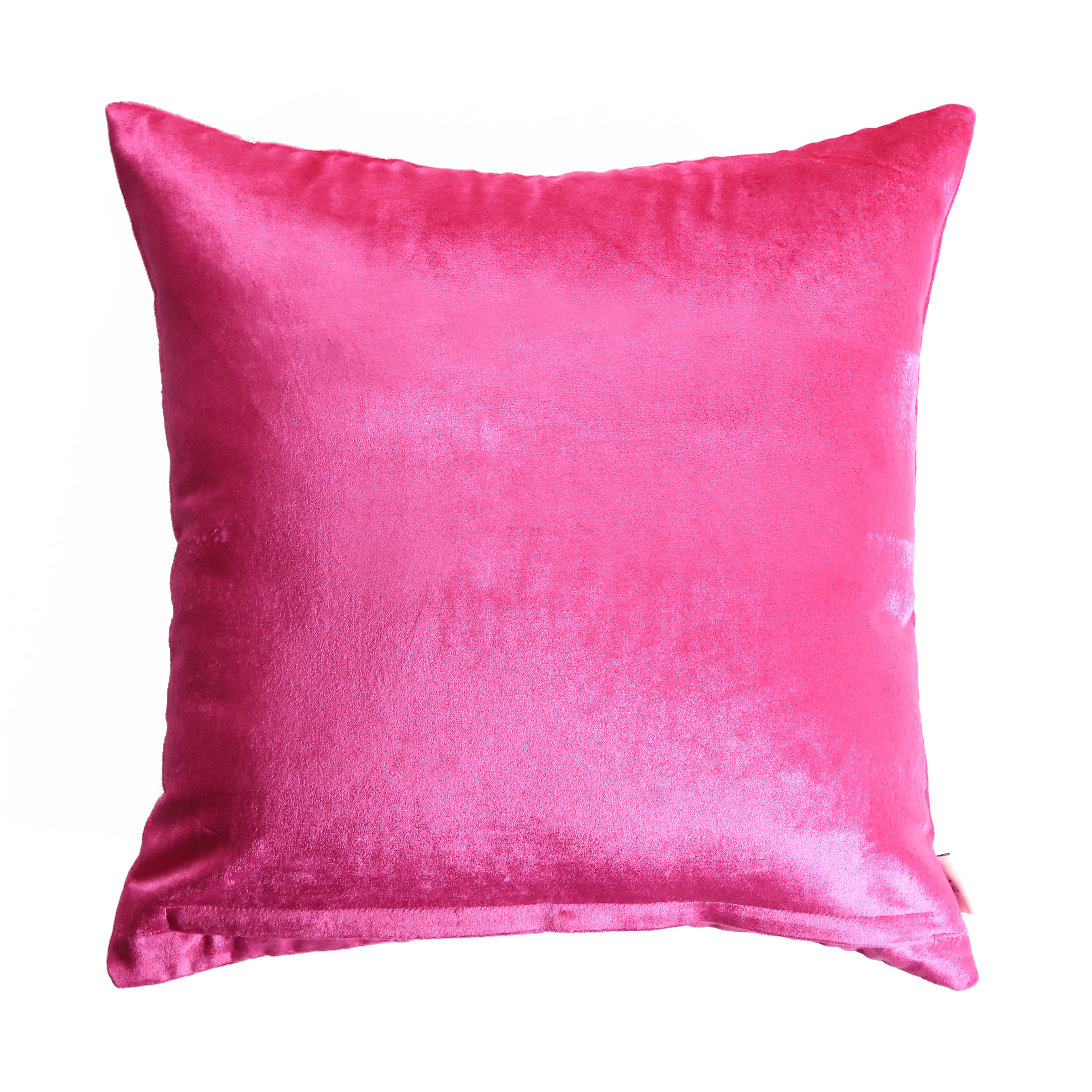 Fuchsia Fusion Ogee Elegance 16x16 Inches Cushion Cover