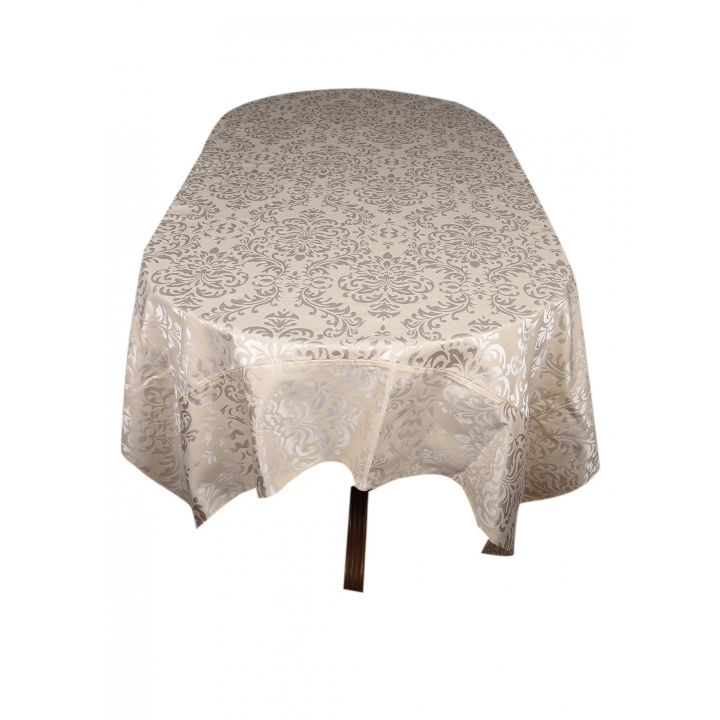 Elegant Harmony Damask Jacquard Dining Table Cover