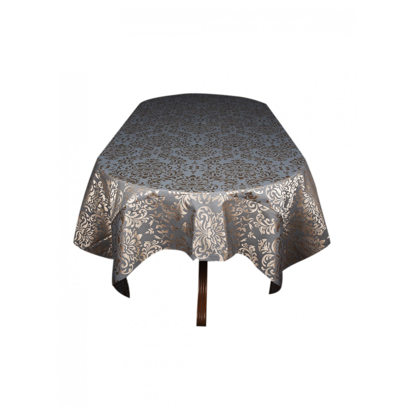 Elegant Harmony Damask Jacquard Dining Table Cover