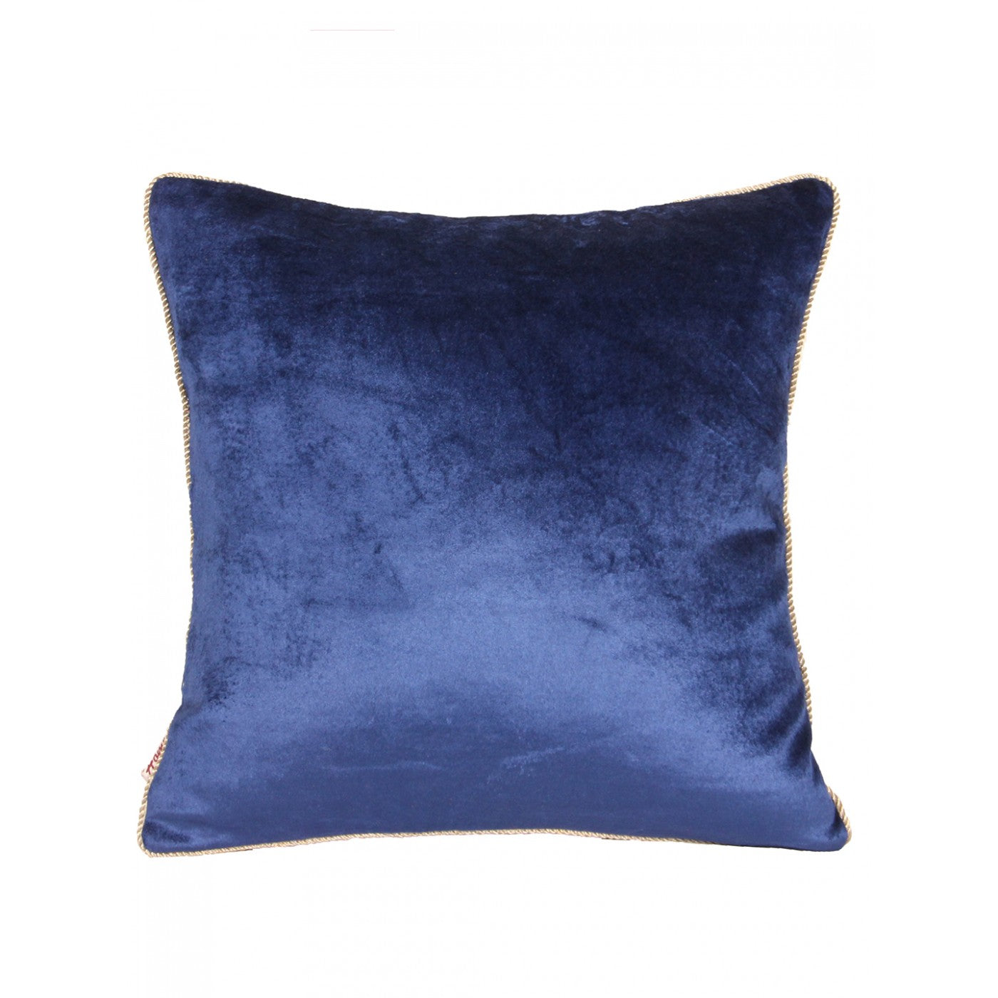 Sapphire Bliss 16x16 Inch Blue Velvet Cushion Cover