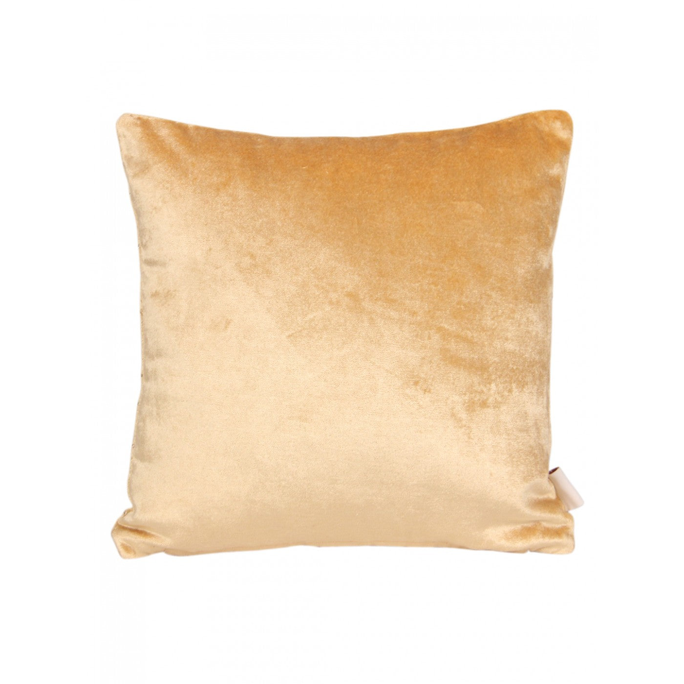 Beige Bliss 12x12 Inch Cross Ogee Velvet Cushion Cover