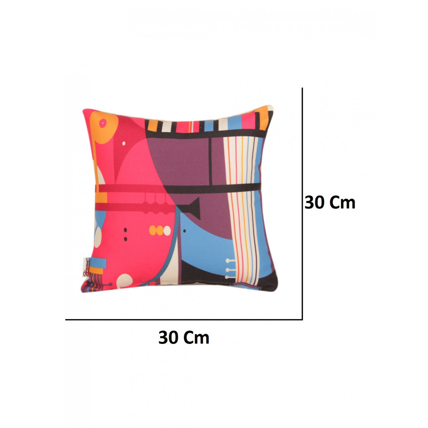 Chic 12x12 Inch Printed Cushion Cover: Elevate Your Living Space!