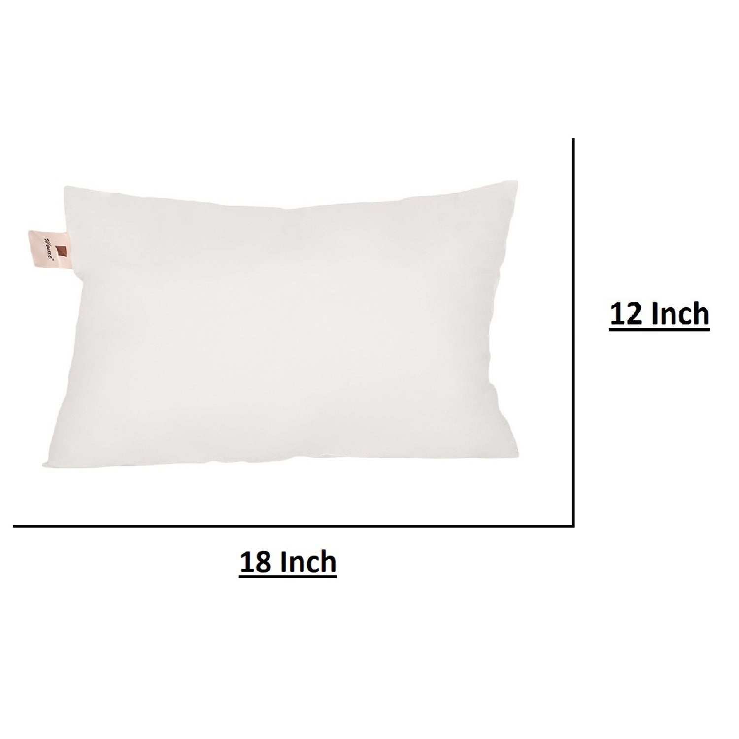 Micro Fiber Rectangular Cushion Insert Extra Soft | 12x18 Inch