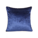 Sapphire Bliss 16x16 Inch Blue Velvet Cushion Cover