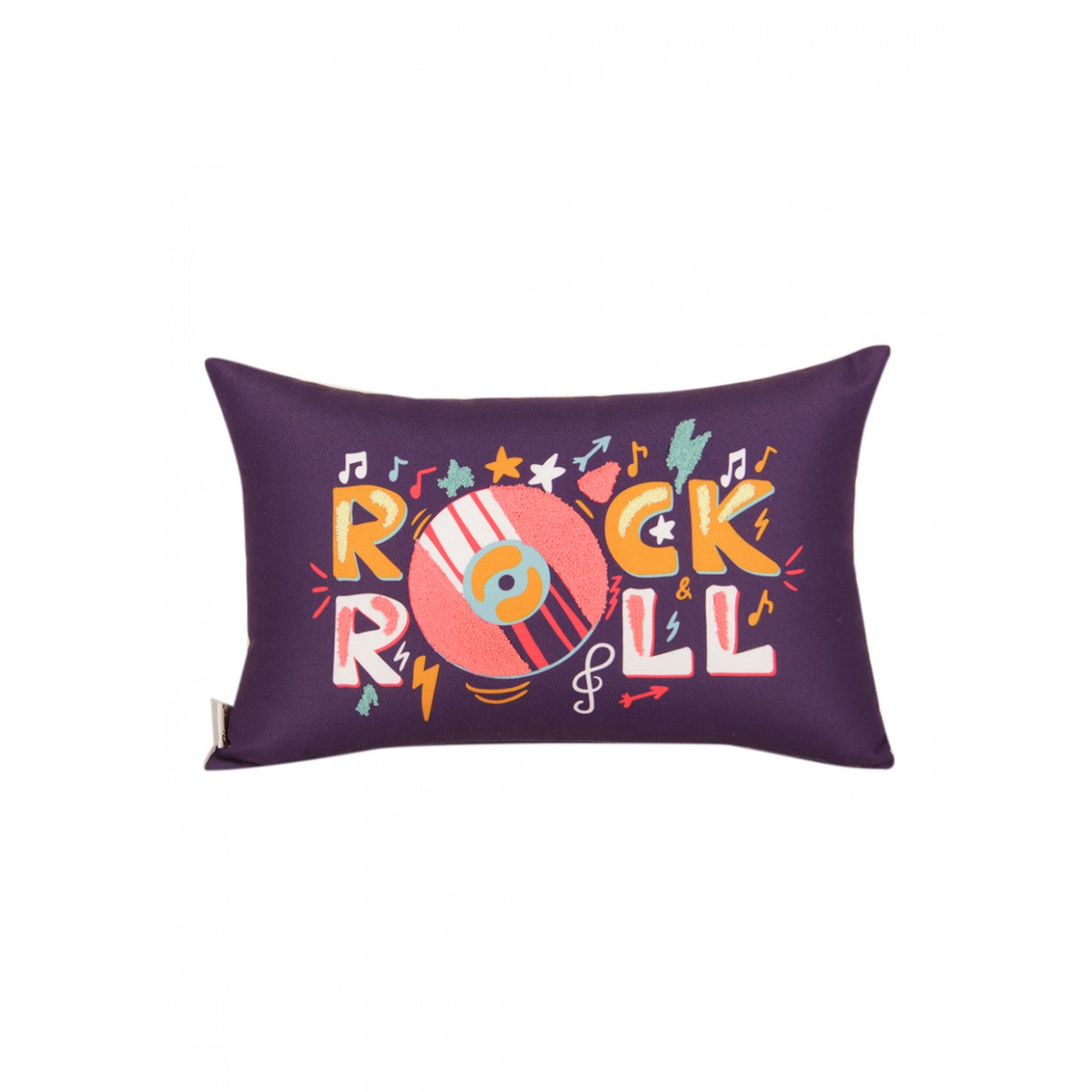 Rock And Roll Printed Cushion Cover 12x18