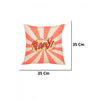 Printed Party Theme Cushion Cover
