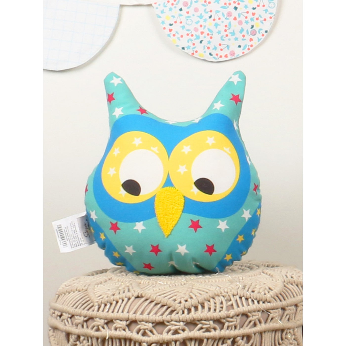 Whimsical Wisdom: Owl-Shape Comfort in Polyduck Cushion